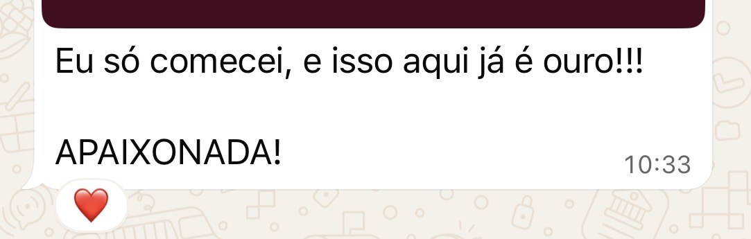 Mensagem de cliente sobre a Leitura de Marca